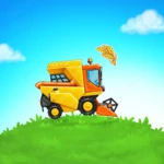 wheat harvest: farm kids games android application logo